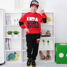 jackid 男童USA重點長褲套裝