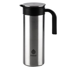 Hotcom 大容量不鏽鋼水瓶 HCR-1900, 黑色, 1.9L