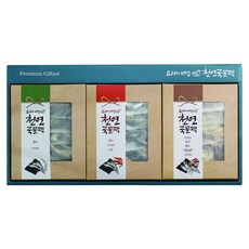 해심 천연국물팩 3종세트 + 부직포 가방, 1세트