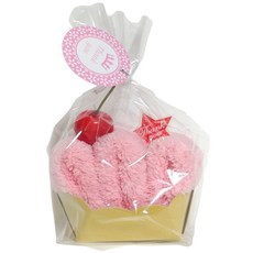 투에이산업 프렌치 케익 주방타올 30 x 40 cm, 핑크, 1개