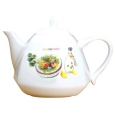 LKmade 圖案印花茶壺, 混色, 1L