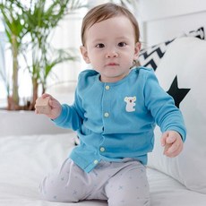 dongmulone 嬰幼兒用Cocoala 40支雙面棉家居服上下套裝