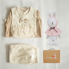 CONY BABY 女嬰印花蕾絲服飾彌月禮盒