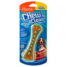 유니참하츠 덴탈 듀오 소형견 중형견 완구, 혼합 색상, 1개