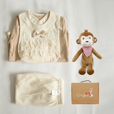 CONY BABY 女嬰印花蕾絲服飾彌月禮盒