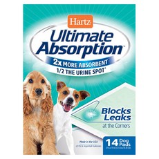 유니참하츠 울트라 흡수 반려견 패드, 14개, 1팩