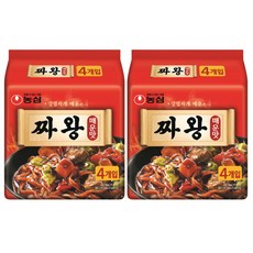농심 짜왕 매운맛, 560g, 8개