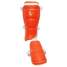 NINE 右打者棒球護腳 NFG-8002, 或（橙色）