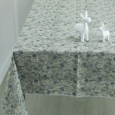 Noland 卡拉桌布, 110 x 110 cm, 藍色