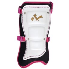 NINE 右打者棒球護腳 NFG-7000, 白色