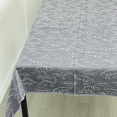 Noland 恐龍桌布, 110 x 110 cm, 灰色