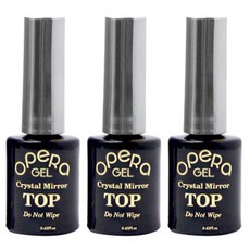 免清鏡面上層膠 10g, 單色, 3瓶