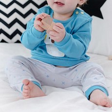 dongmulone 嬰幼兒用 Cocoala 40支雙面棉家居服