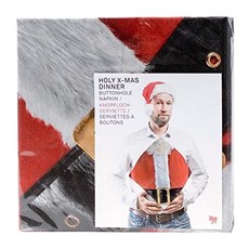 동키프로덕트 버튼냅킨, 홀리 크리스마스 디너, 1개