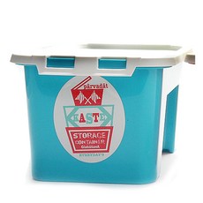 Everydays 附蓋方形收納盒, 藍色, 1個