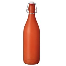 보르미올리 기아라 유리용기 파스텔 레드, 1L, 1개
