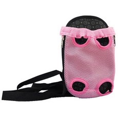 Block Mart寵物貓狗外出包/後背包蕾絲, 粉色的