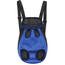 블럭마트 반려동물 앞가방, 블루, 1개