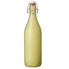 보르미올리 기아라 유리용기 파스텔 골드, 1L, 1개