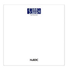 휴비딕 디지털 체중계 HUS-309, 화이트, 1개