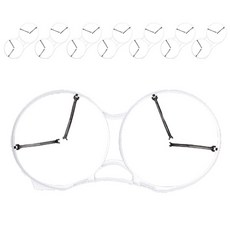 시마 X3 Blade Protecting Frame RC완구 부품 2p, 혼합 색상, 1개