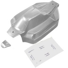 Mugenseiki Seiki MBX7 Cab Forward Body 미도색바디 RC완구 부품, 1개