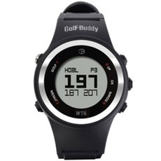 골프버디 GPS 시계형 골프 거리측정기, WT6, Black, 1개