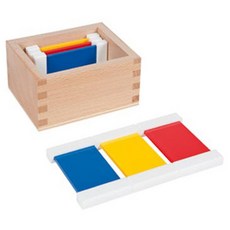 Nianhuis Montessori 1st 彩盤 6p + 盒子, 混色