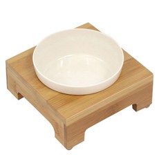 수퍼펫 대나무 반려동물 원목식탁 2 싱글 S, 혼합 색상, 1개