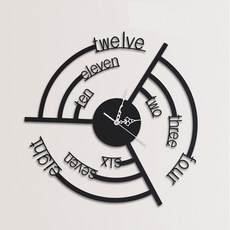 21C Trend 室內設計壁鐘, 摩登圓形