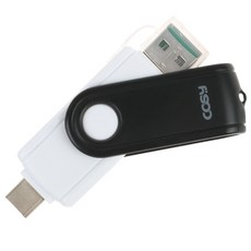 COSY Type-C PC移動OTG讀卡器CR3148C, CR3148C, 白色的