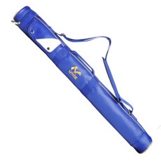 NINE 刺繡2支棒球棒收納袋 NX21-221, 藍色