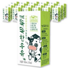 맘맘 식물성 DHA 더 똑똑한 우유 190ml