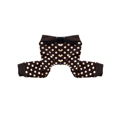 펫코디 반려견 패턴 바지, 땡땡이, 1개