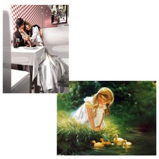 BANHAJIO 畫作套組 2入 1組, 混色