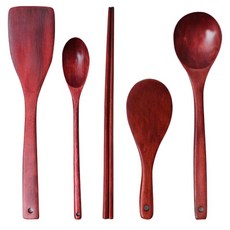 키친아트 옻칠 조리도구 5종 세트, 1개