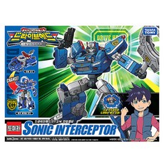 Drivehead 救援特警隊 Takara Tomy 索尼克 Interceptor, 混合顏色, 1個