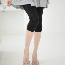 媽咪努莉 Troy 七分抓皺內搭褲 腹帶型