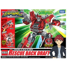 TOMICA 駕駛頭 救援隊 後拉式, 混合顏色, 1個