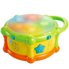 립프로그 멜로디 드럼 완구, 혼합 색상, 1개