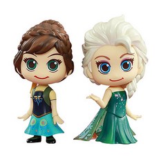 핫토이 코스베이비 겨울왕국 피버 피규어 2종 세트 COSB195, 1세트