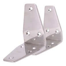 巧思五金 不鏽鋼鏡面角碼 大, 2個