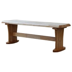 베스트리빙 오츠카 3인 원목 벤치, 내츄럴