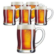 ARCOROC 法國弓箭 Benidorm 啤酒杯 450ml, 6件