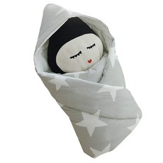 ddasum 嬰兒星星印花包巾