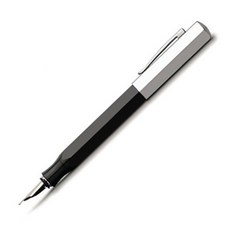 FABER-CASTELL 輝柏 有溫度的鋼筆, F, 黑色的