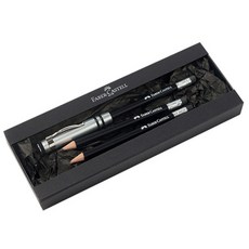 FABER-CASTELL 輝柏 完美鉛筆 UFO 套組, 黑色的, 1套