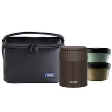 THERMOS 膳魔師 保溫便當盒組, 混色, 1組