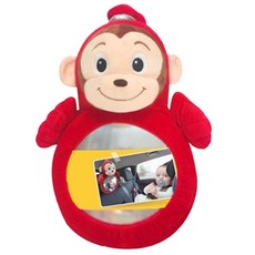 coco MoNg 汽車座椅鏡子, 紅色, 1入