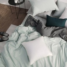 CléMENCE River Mint可水洗雙面被套寢具組